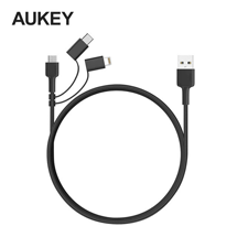 Aukey Cables CB-BAL3Black L=1.2M (Lightning)